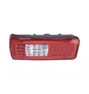 Feu arrière, gauche, avec feu de plaque d'immatriculation Pour Iveco Stralis, Trakker - 5802055273