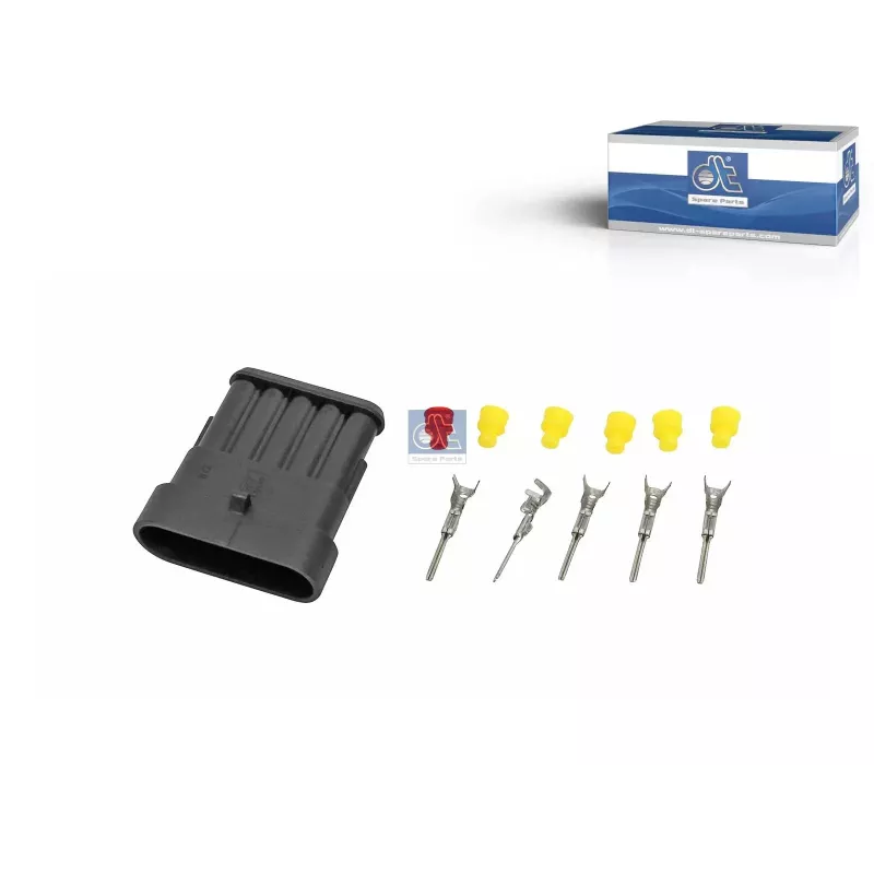 Kit de réparation, fiche, 5 poles Pour Iveco Daily, Domino, Eurocargo, EuroRider, EuroStar, EuroTech, Midirider, Powerstar
