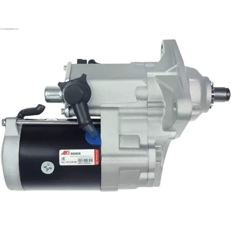 Démarreur 12V 4.00kW 10 dents AS-PL S6293S, UD14902S, CASE 87750408, DENSO 428000-7360, NEW HOLLAND 504357253