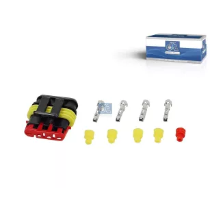 Kit de réparation, fiche, 4 poles pour Iveco Eurocargo, EuroStar, EuroTech