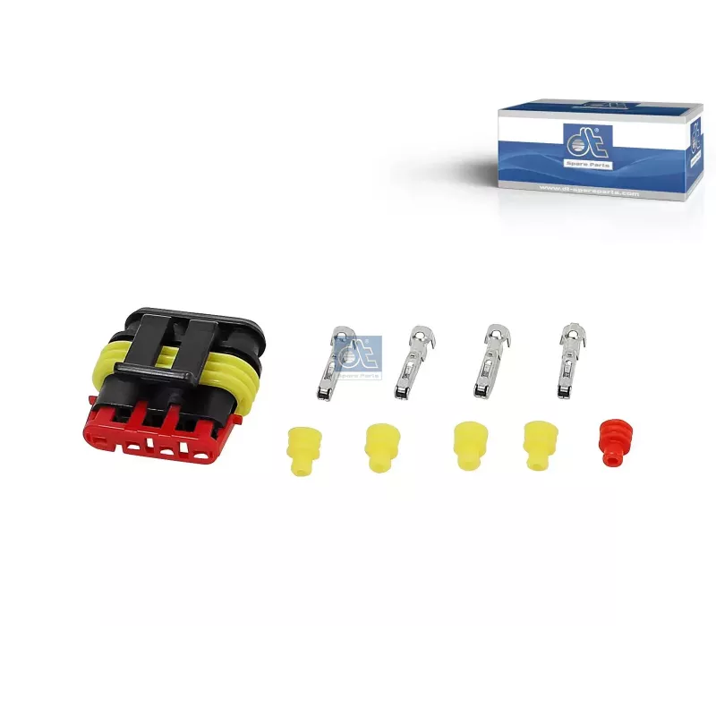 Kit de réparation, fiche, 4 poles pour Iveco Eurocargo, EuroStar, EuroTech
