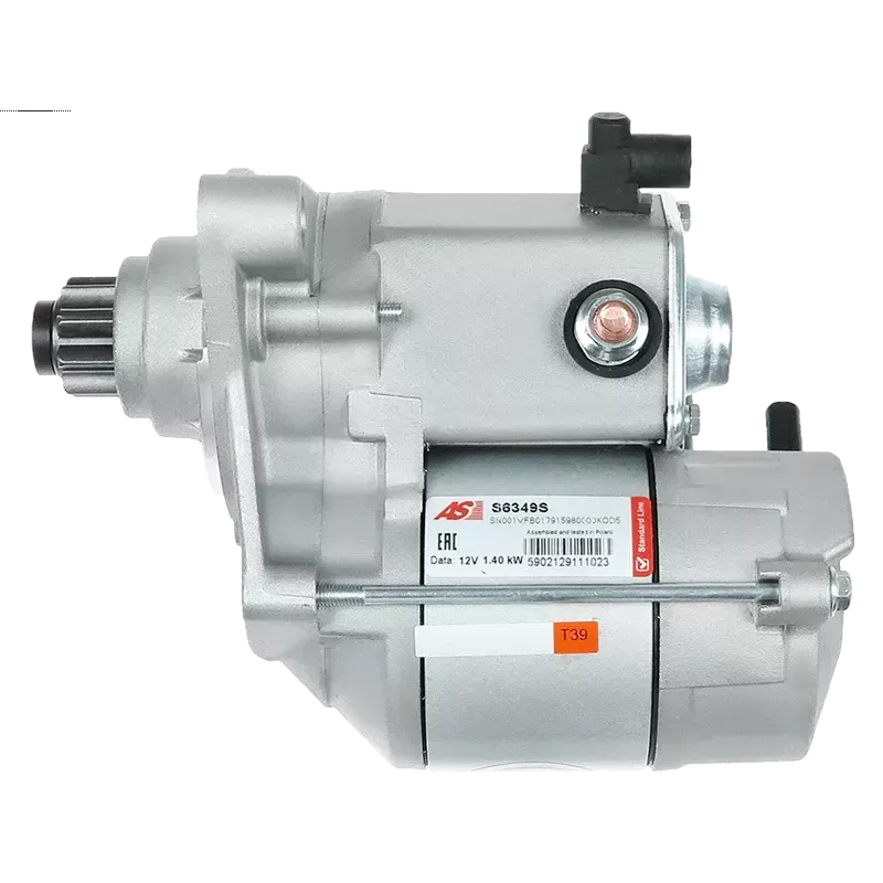 Démarreur 12V 1.40kW 9 dents AS-PL UD16990S, DENSO 228000-2050, 228000-2051, HONDA 31200-P72-A01, 31200-P72-A01RM Démarreur 12V 1.40kW 9 dents AS-PL UD16990S, DENSO 228000-2050, 228000-2051, HONDA 31200-P72-A01, 31200-P72-A01RM