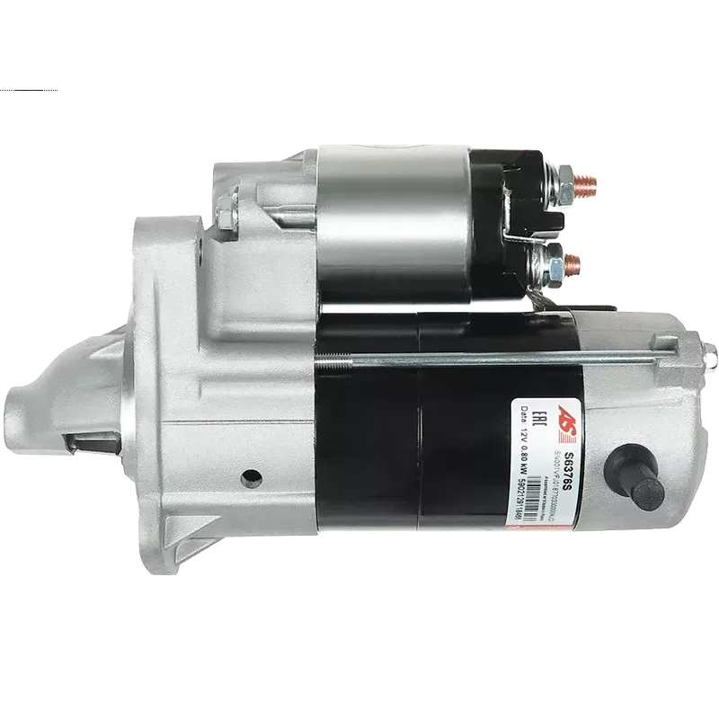 Démarreur 12V 0.80kW 8 dents AS-PL S6376S, UD16998S, BOSCH 0986026070, DAIHATSU 2810097214, 2810097401