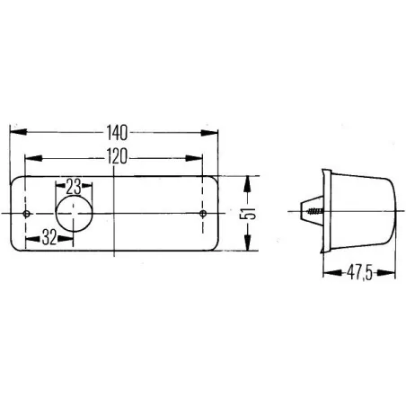 2BM 006 692-011 Indicatore di direzione Hella sinistro - 141472