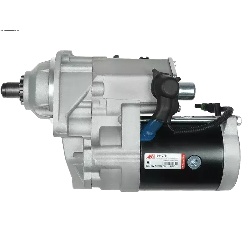 Démarreur 24V 7.80kW 11 dents AS-PL UD17029S, DENSO 228000-9630, 228000-9631, TG2280809631, JOHN DEERE RE505465