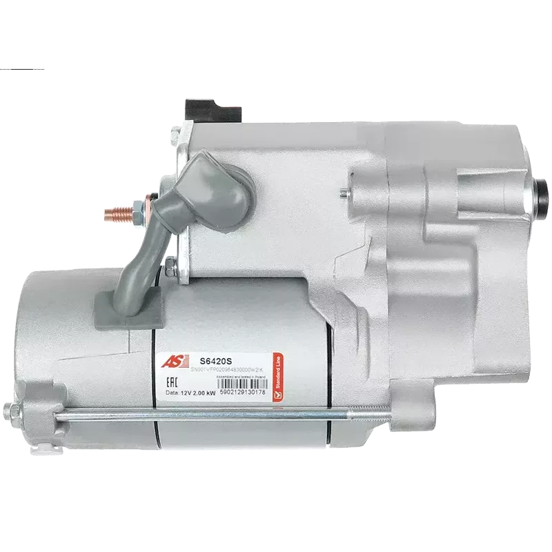 Démarreur 12V 2.00kW 13 dents AS-PL UD17003S, CHRYSLER 68066177AA, DENSO 428000-8390, DIXIE S-80535, PSH 830.962.133