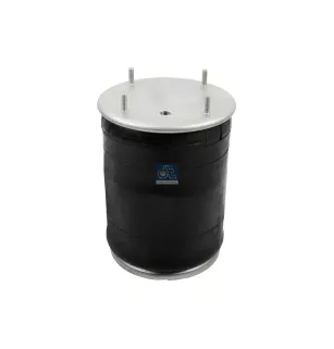 Coussin d'air, avec piston acier D: 287 mm, Dmax: 340 mm, M12, M22 x 1,5, L: 500 mm Pour Hendrickson tbd, Meritor Suspension