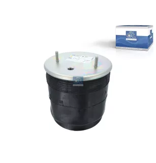 Coussin d'air, avec piston plastique D: 260 mm, Dmax: 330 mm, M12 x 1,75, M22 x 1,5, L: 370 mm Pour SAF tbd - 3.229.0038.00