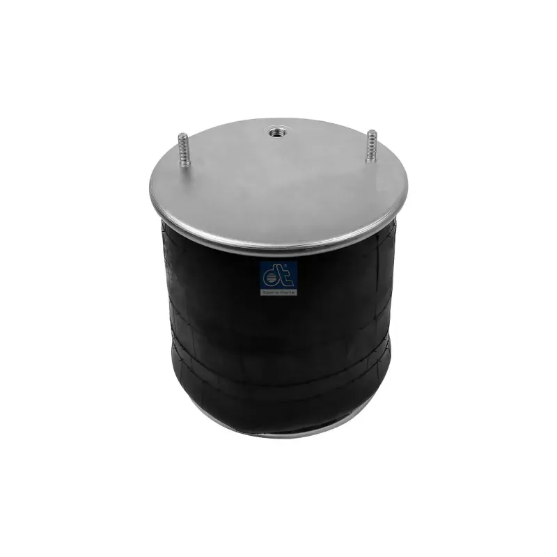 Coussin d'air, avec piston acier, D: 285 mm, Dmax: 335 mm, M12 x 1,75, M22 x 1,5, L: 400 mm Pour Schmitz Cargobull tbd