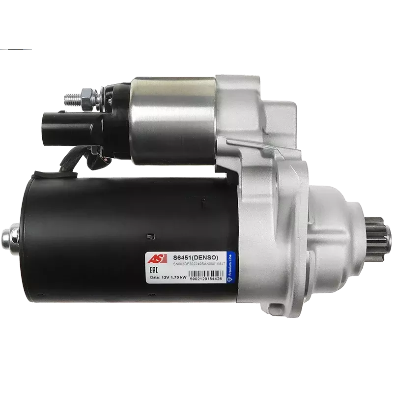 Démarreur 12V 1.70kW Bosch UD815155 0001123012