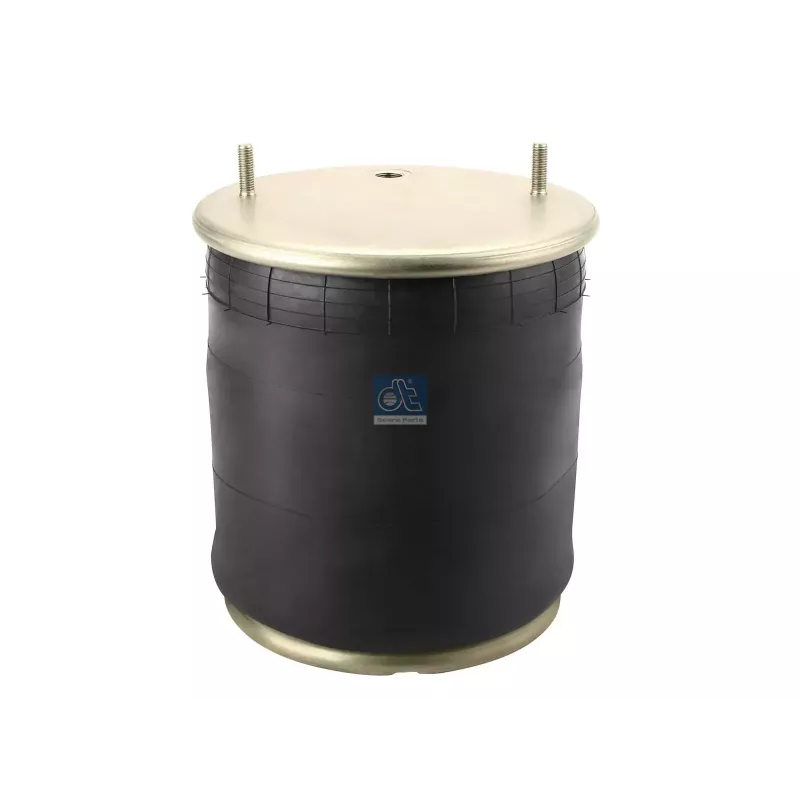 Coussin d'air, avec piston acier D: 286 mm, Dmax: 328 mm, M12, M22 x 1,5, L: 420 mm Pour Schmitz Cargobull tbd - US 04028
