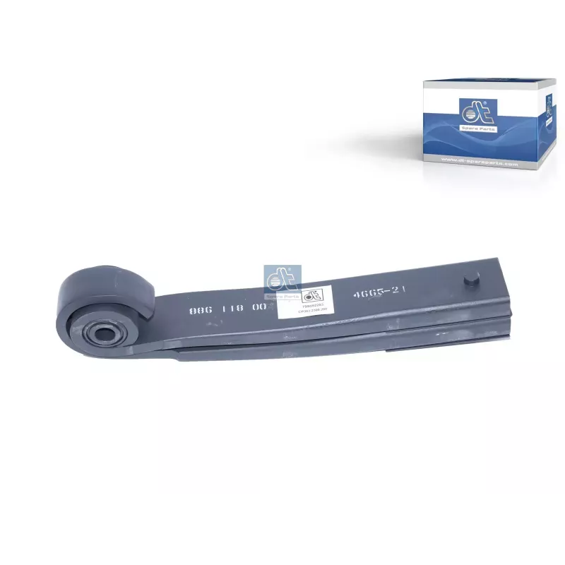 Ressort à lames L: 635 mm, W: 100 mm, 2x43 Pour SAF tbd - 3.155.1008.02