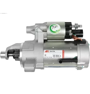 Démarreur 12V 1.80kW 11 dents AS-PL UD19726S, DENSO 438000-1010, VW 06M911024, 06M911024X, CASCO CST40557RS