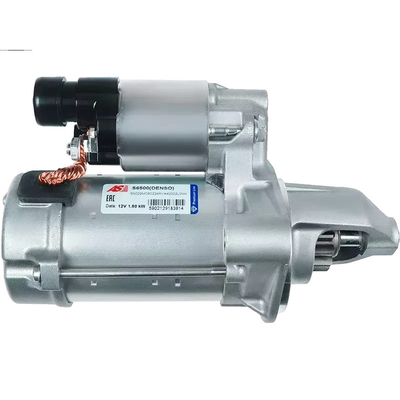 Démarreur 12V 1.60kW 13 dents AS-PL UD816052(DENSO)S, DELCO DRS0923, DENSO 438000-0070, 438080-0070, DSN1491