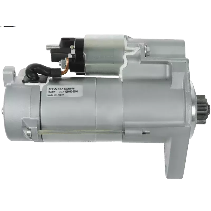 Démarreur 12V 2.00kW 9 dents AS-PL UD805085(DENSO)S, BOSCH 0986026550, CARGO 116286, DELCO DRS0918, DENSO 428000-5950