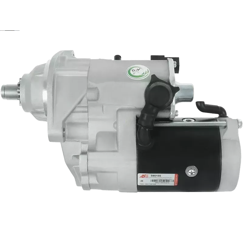 Démarreur 24V 7.80kW 11 dents AS-PL UD100739S, CATERPILLAR 234-2637, DENSO 428000-2370, 428000-2371, 428080-2370