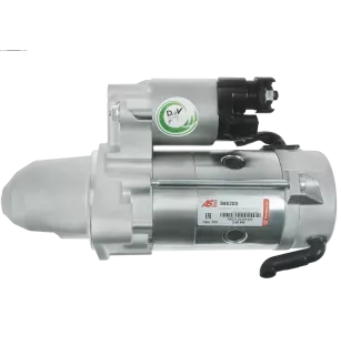 Démarreur 12V 2.00kW 9 dents AS-PL UD101813S, DELCO DRS0669, DENSO 428000-6400, 428080-6400, DSN1386