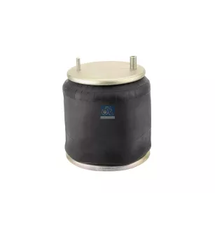 Coussin d'air, avec piston acier D: 227 mm, Dmax: 325 mm, M12, M20 x 1,5, L: 400 mm Pour Fruehauf tbd, SAE-SMB tbd, Meritor