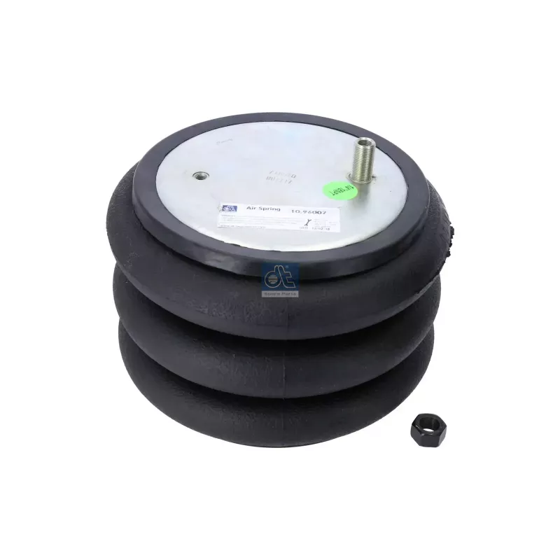 Coussin d'air D: 227 mm, Dmax: 327 mm, 3/8" x 16 UNC, 3/4" x 16 UNF, L: 115 mm Pour Hendrickson tbd - S-11637 - 1003588008C