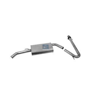 Silencieux pour Citroën Jumper, Fiat Ducato, Peugeot Boxer - 1726KG - 1726NK - 1726PL - 1726PN - 1726VF - 1726WH - 1726WJ