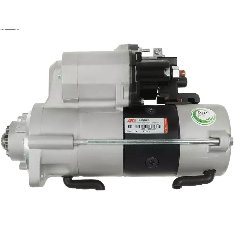 Démarreur 12V 2.70kW 13 dents AS-PL UD100892S, DENSO 428000-8760, 428080-8760, DSN2094, JOHN DEERE RE531501