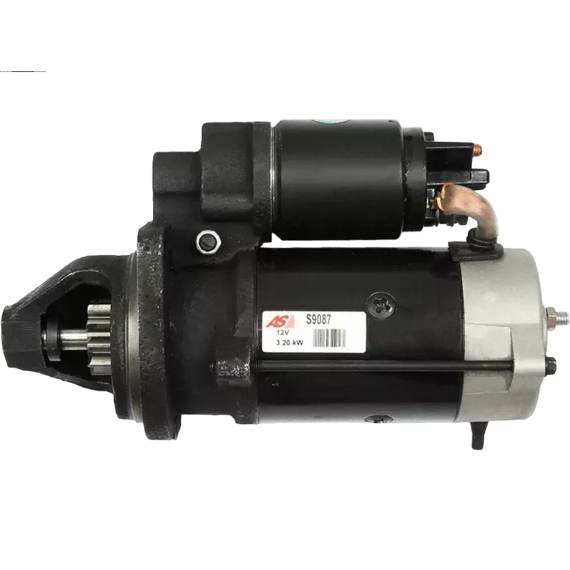 Démarreur 12V 3.2kW 10 dents AS-PL S9087, BOBCAT 7169477, CARGO 114388 Démarreur 12V 3.2kW 10 dents AS-PL S9087, BOBCAT 7169477, CARGO 114388