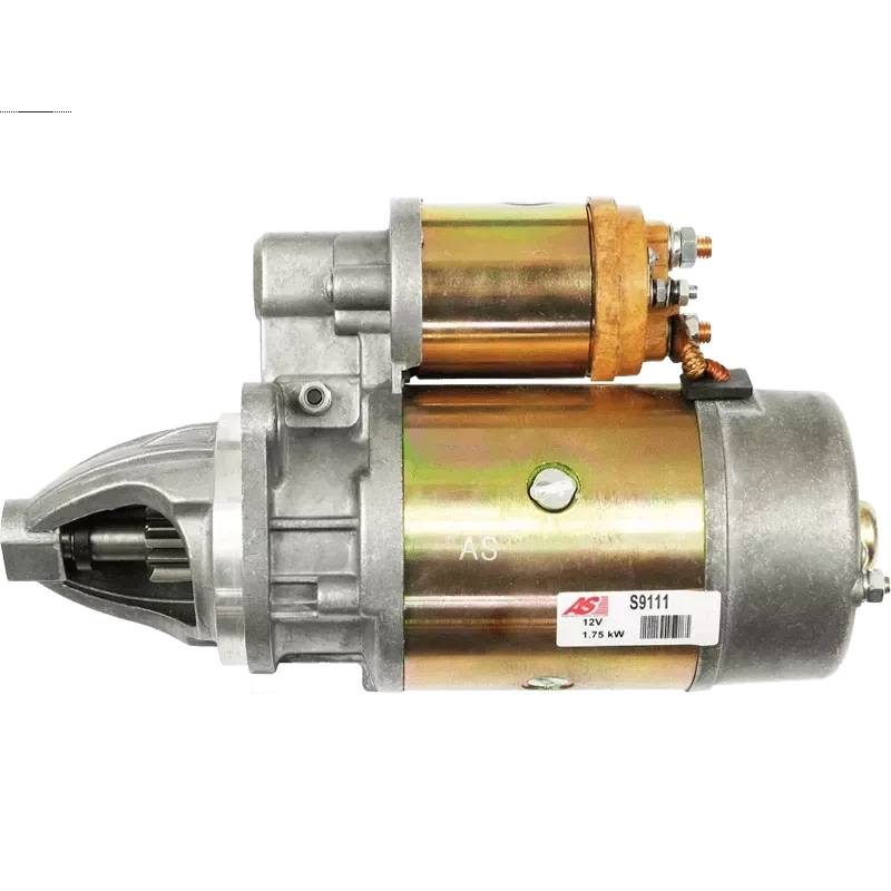 Démarreur 12V 1.75kW 9 dents AS-PL UD10947S, LADA 422.3708, 60023708000, BATE 422370800001, GAZ 11131675