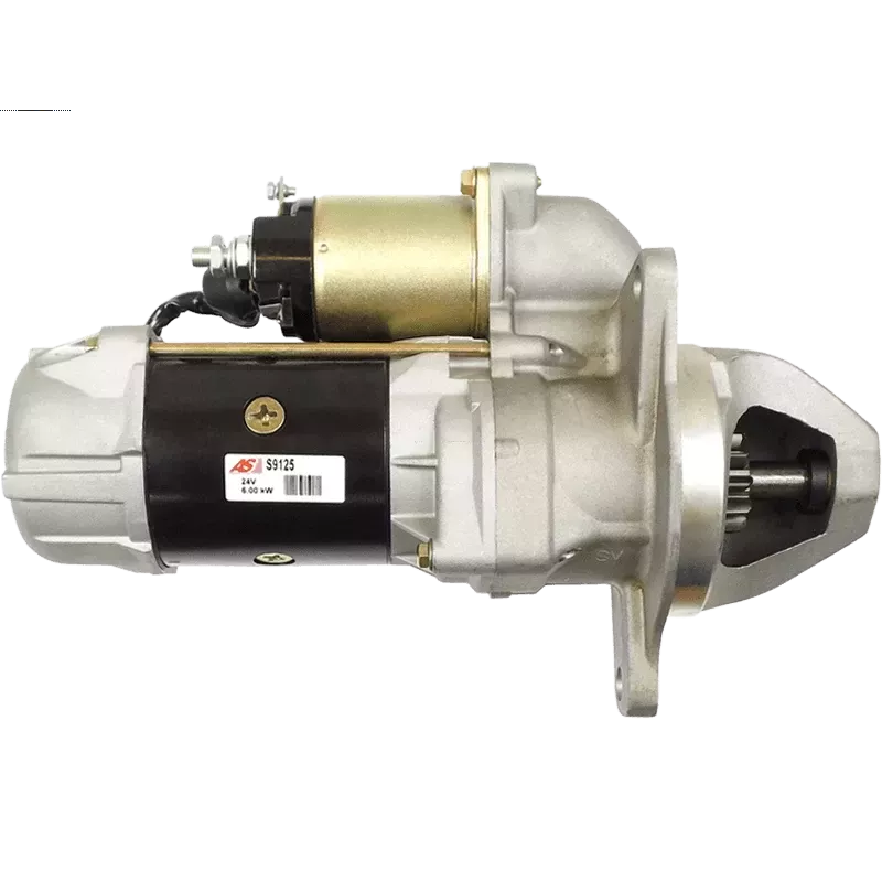 Démarreur 24V 6.00kW 11 dents AS-PL UD02168S, CARGO 114345, HINO 28100-1644, 28100-1791, 28100-2000