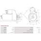 Démarreur 12V 3.0kW 9 dents AS-PL UD11887(LETRIKA)S, BOSCH 0001359021, 0001359102, 0001367028, 0001367082