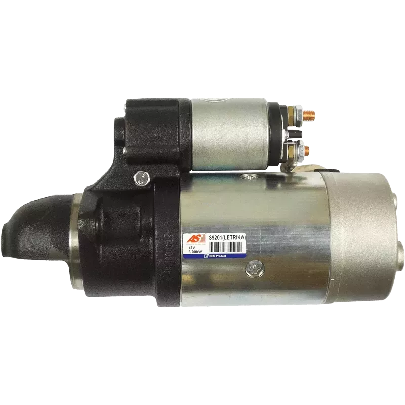 Démarreur 12V 3.00kW 9 dents AS-PL UD11896(LETRIKA)S, BOSCH 0001359017, 0001359062, 0001367021, CARGO 115535