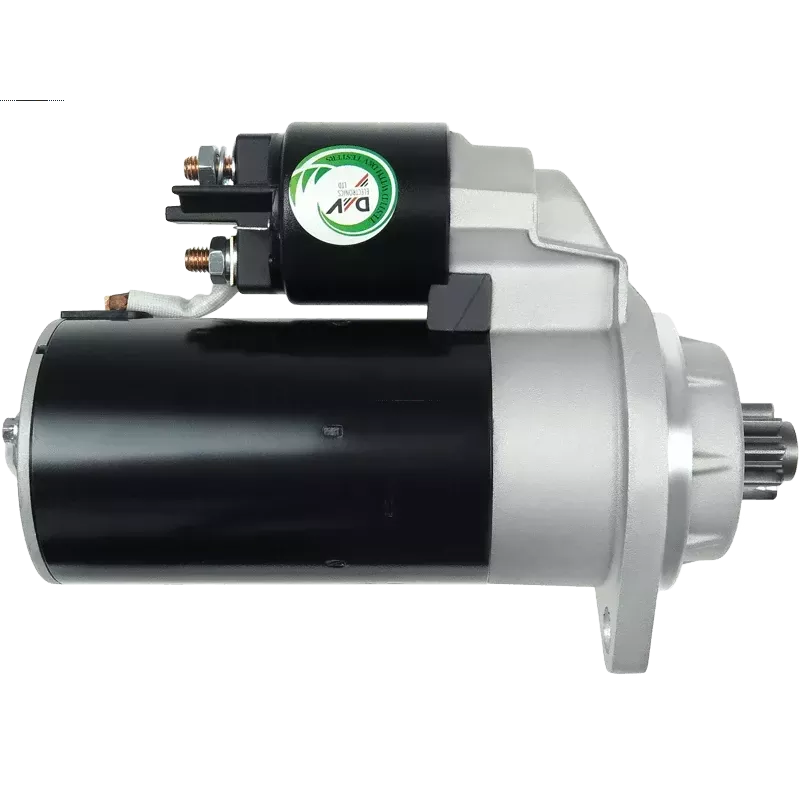 Démarreur 12V 2.00kW 9 dents AS-PL S9204S, UD11325S, CARGO 114677, FIAT 98417134, ISKRA / LETRIKA 11.131.527