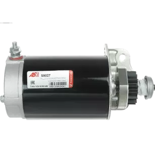 Démarreur 12V 0.80Kw 16 dents BRIGGS STRATTON 490240, 494148, 494198, 497401, 499521, 499529