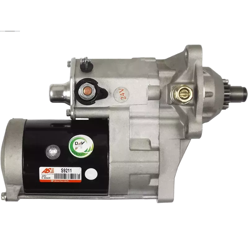 Démarreur 24V 6.0kW 11 dents AS-PL S9211, UD11082S, UD11151S Démarreur 24V 6.0kW 11 dents AS-PL S9211, UD11082S, UD11151S