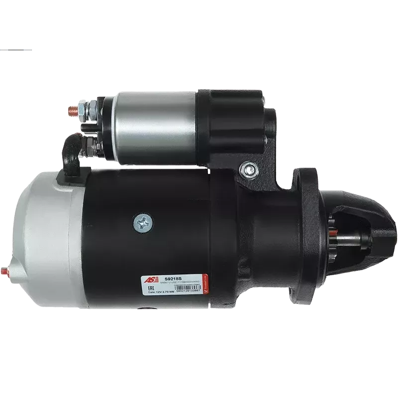 Démarreur 12V 2.70kW 11 dents AS-PL UD16514S, BMW 12411333980, 1333980, BOSCH 0001358027, 0001359007