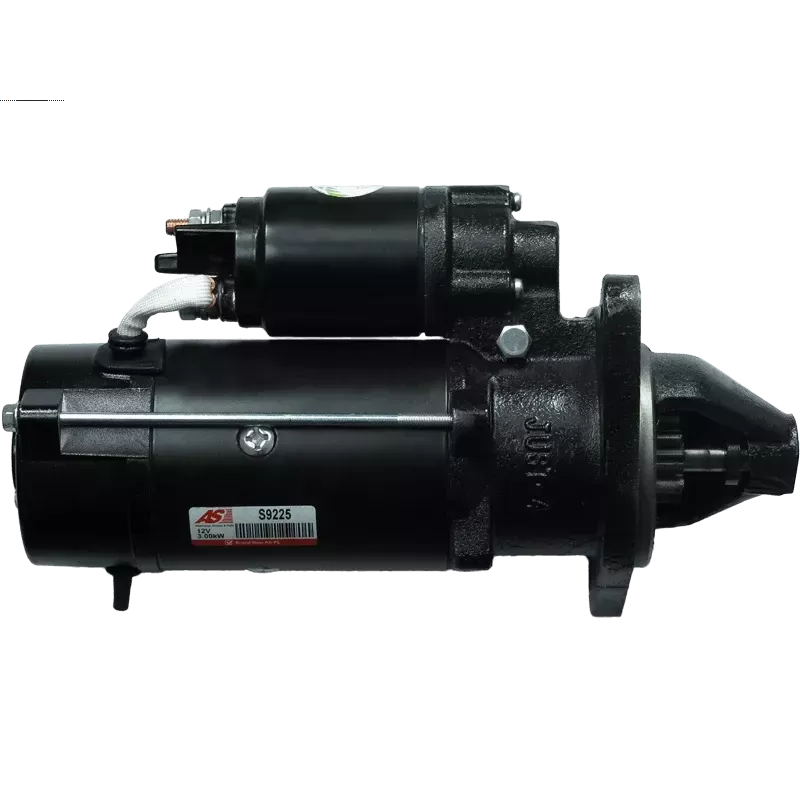 Démarreur 12V 3.00kW 10 dents AS-PL S9225, UD11316S, BOSCH 9007044014, CASE 82015723, 87318759