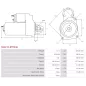 Démarreur 12V 4.20kW 11 dents AS-PL UD811946(LETRIKA)S, BOSCH 0001260025, 0001260026, CARGO 113570, CASE 47111575