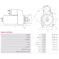 Démarreur 12V 4.20kW 10 dents AS-PL UD811917(LETRIKA)S, CARGO 114050, CASE 84151331R, CLAAS 7700068173, DELCO DRS0365