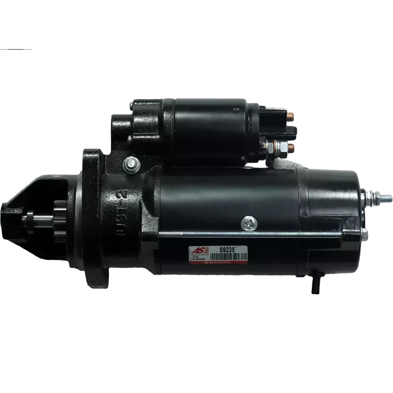 Démarreur 12V 4.20kW 10 dents AS-PL S9235, UD11320S, BOBCAT 7169479, 7220938, CARGO 114852
