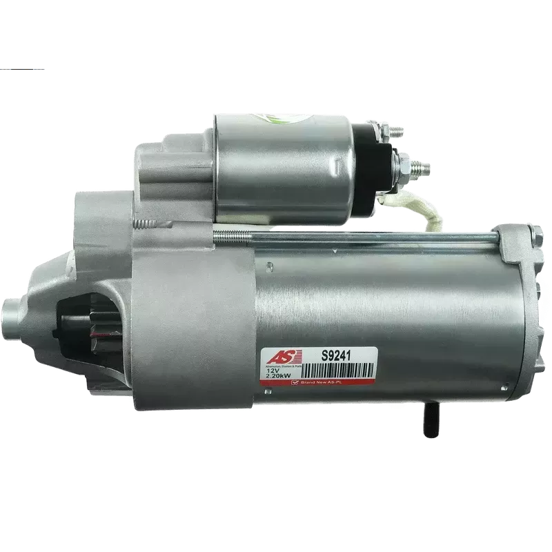Démarreur 12V 2.20kW 10 dents AS-PL S9241, UD12395S, CARGO 115405, DELCO DRS0156, DS1266