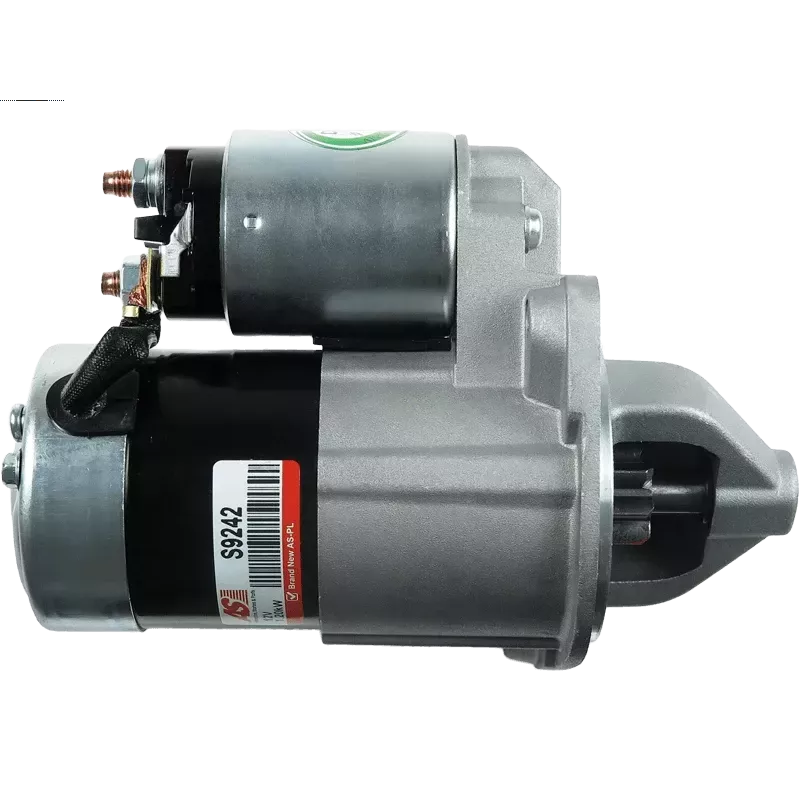 Démarreur 12V 1.20kW 8 dents AS-PL S9242, UD12059S, BOSCH 0986022780, CARGO 111307, HYUNDAI / KIA 36100-23100