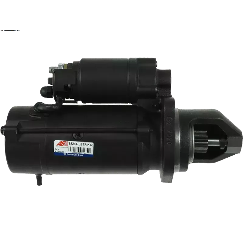 Démarreur 24V 4.00kW 10 dents AS-PL UD809670(LETRIKA)S, BOSCH 0986023450, CUMMINS 3604677RX, 3675204, 3675204RX