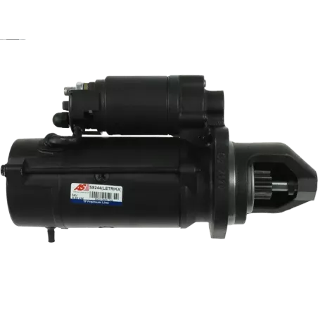 Démarreur 24V 4.00kW 10 dents AS-PL UD809670(LETRIKA)S, BOSCH 0986023450, CUMMINS 3604677RX, 3675204, 3675204RX