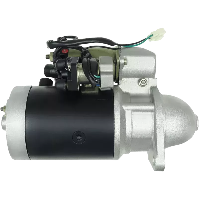 Démarreur 24V 3.50kW 9 dents AS-PL UD11085S, KOMATSU 600-813-2101, 600-813-2151, NIKKO 0-21000-4830, 0-21000-4831