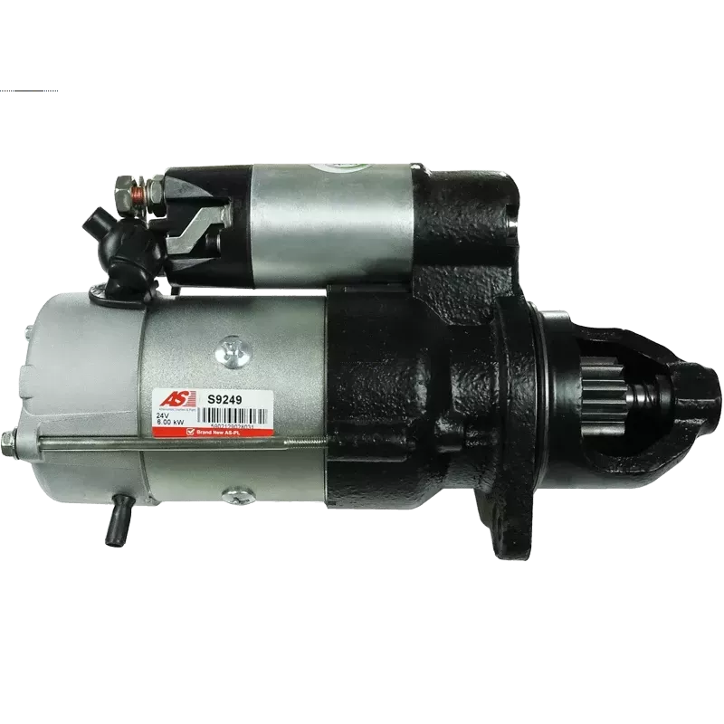 Démarreur 24V 6.00kW 10 dents AS-PL S9249, UD90317S, PRESTOLITE 4992135, M93R3026SE, ELECTROLOG STR97002