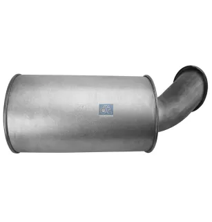 Silencieux L: 710 mm Pour Renault Kerax, Magnum, Premium - 74 20 564 105 - 3183953