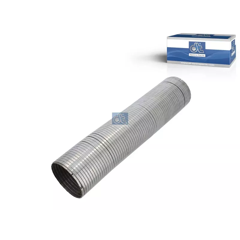 Flexible d'échappement, d: 100 mm, D: 104 mm, L: 470 mm, S: 2 mm Pour MAN L/M/F/E 2000, S-Busse - 81.15210.0023