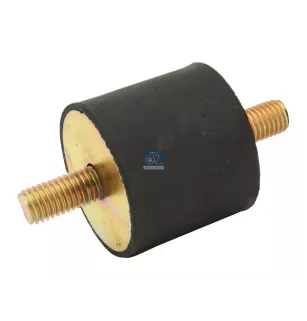 Butoir en caoutchouc D: 50 mm, M12 x 1,75, L: 87.5 mm, H: 42 mm Pour Volvo B6, B7, FL, 7000-Serie, 8000-Serie, B9, B12, B13