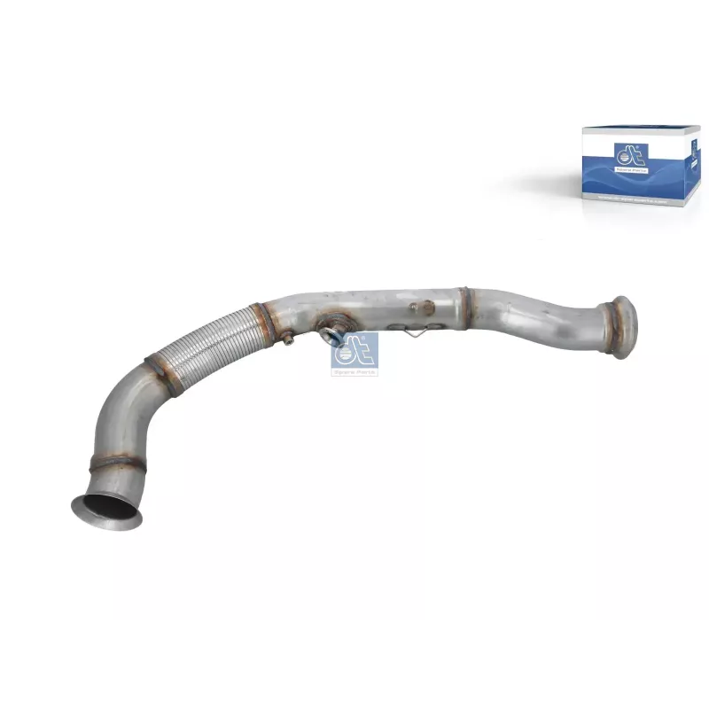 Tuyau d'échappement avant, L: 1100 mm Pour Renault Midlum - Volvo D 7-engines, FE, FL - 5010626641 - 7420796983 - 7482414024