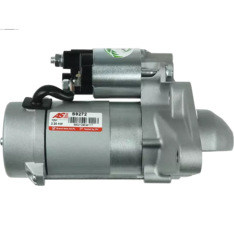 Démarreur 12V 2.20kW 12 dents AS-PL S9272, UD11996S, HYUNDAI / KIA 36100-4X971, POONGSUNG 03111-4300, ELECTROLOG STR6473