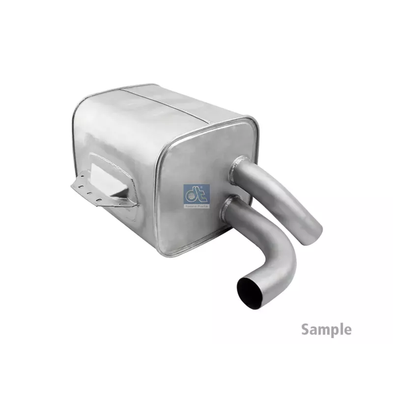Silencieux Pour Mercedes-Benz Atego 1, Atego 2, Transporter, Unimog - 0004906214 - 0014901414 - 0024901414 - 0044905214